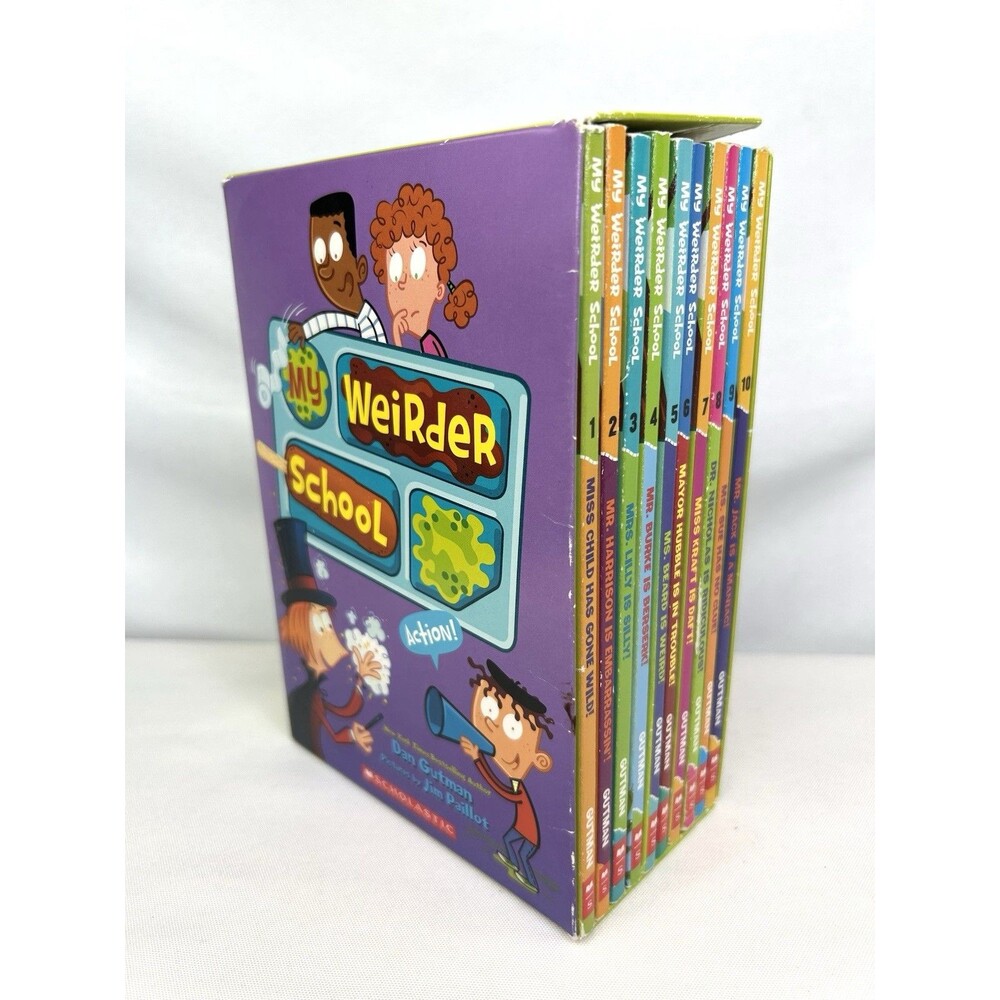 My Weirder School Set Dan Gutman Scholastic Chapter Books - Lot of 10